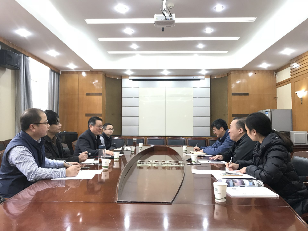 南京师范大学太阳成集团tyc234cc骆正林一行来院交流调研